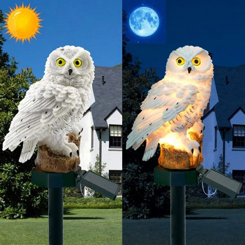 Lampu Taman Patung Burung Hant - Outdoor Lighting For Patio ulasan dan harga