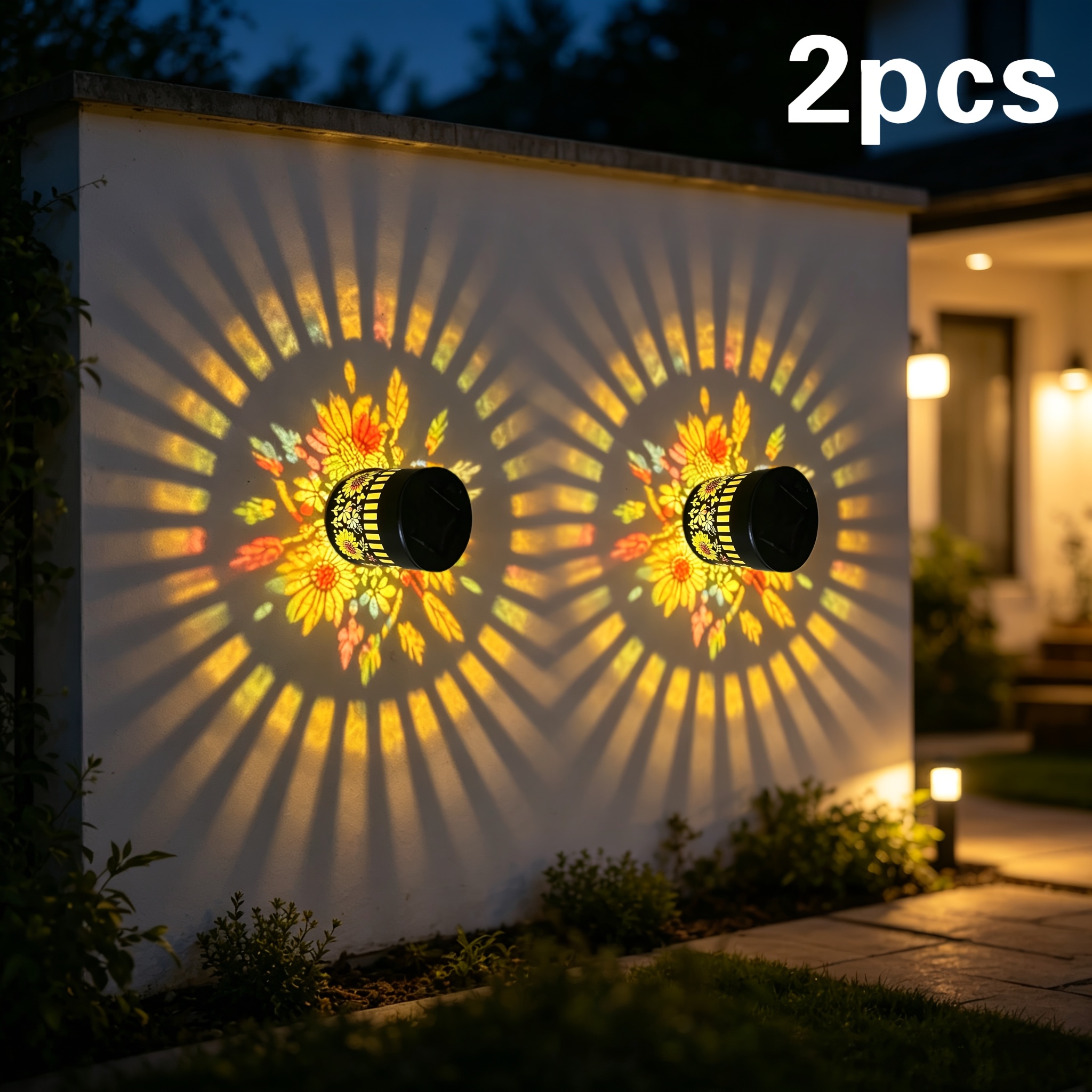 2 buah Lampu Pagar Tenaga Sury - Deck Step Light ulasan dan harga