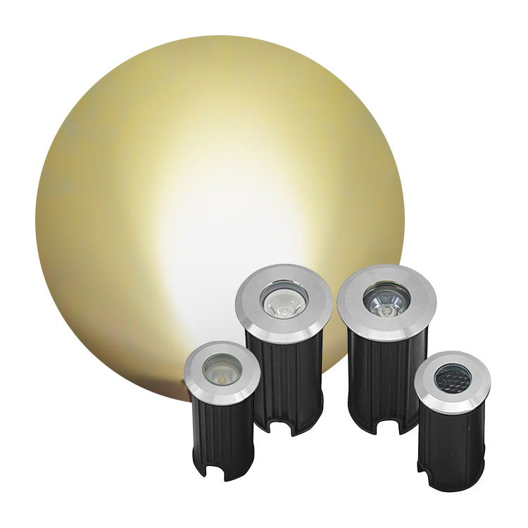 Lampu Sorot LED Taman 1W/3W DC - Ground Light Recessed ulasan dan harga