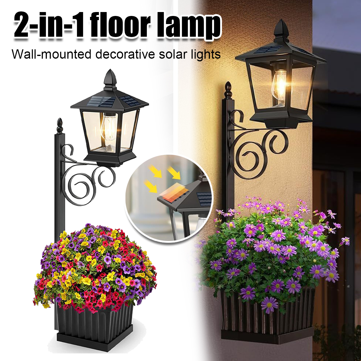Lampu Taman Tenaga Surya 2-in- - Outdoor Lighting In Ground ulasan dan harga