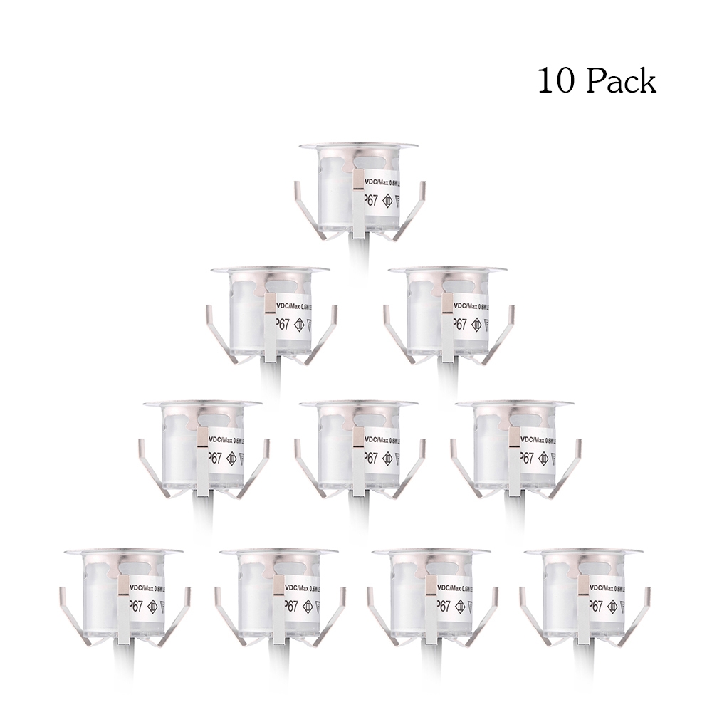 10 Buah Lampu Dek LED 32Mm 0.6 - Ground Light Recessed ulasan dan harga