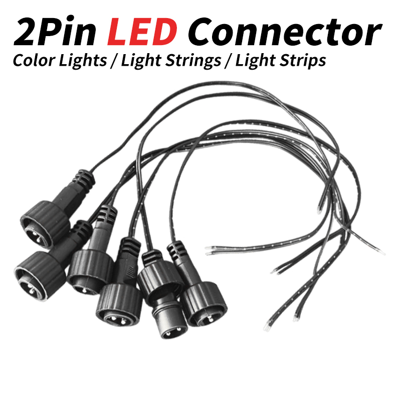 Konektor LED 2Pin dengan Kabel - Outdoor Lighting Extension Cord ulasan dan harga