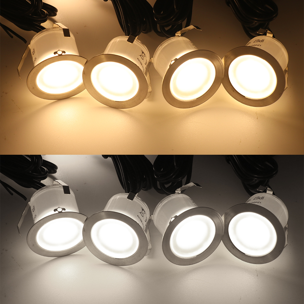 16 Lampu LED Deck 12V Lampu Un - Deck Step Light ulasan dan harga