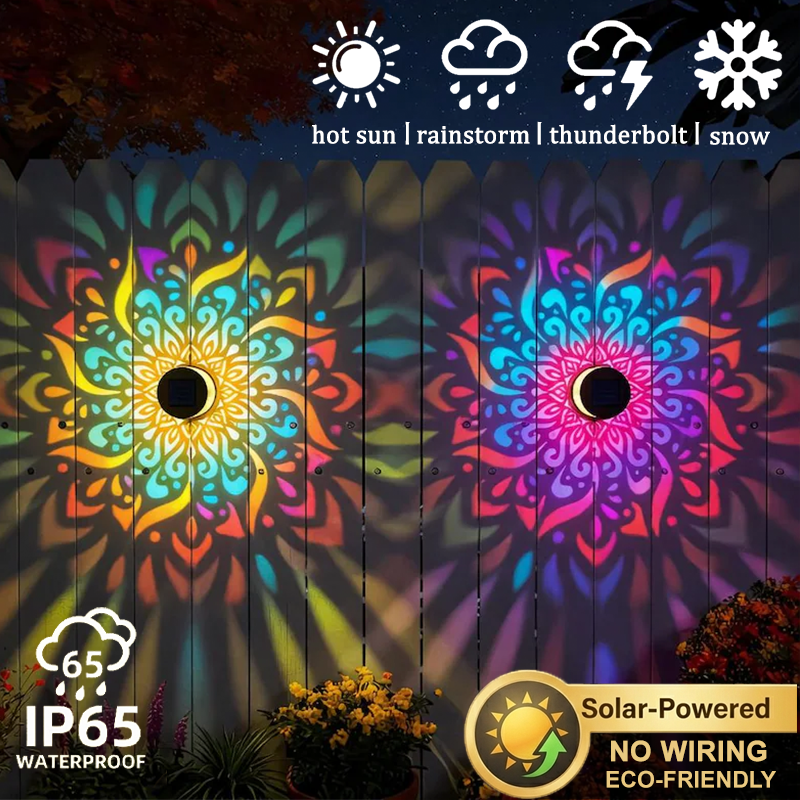 Lampu Dinding LED Tenaga Surya - Outdoor Lighting Effects ulasan dan harga