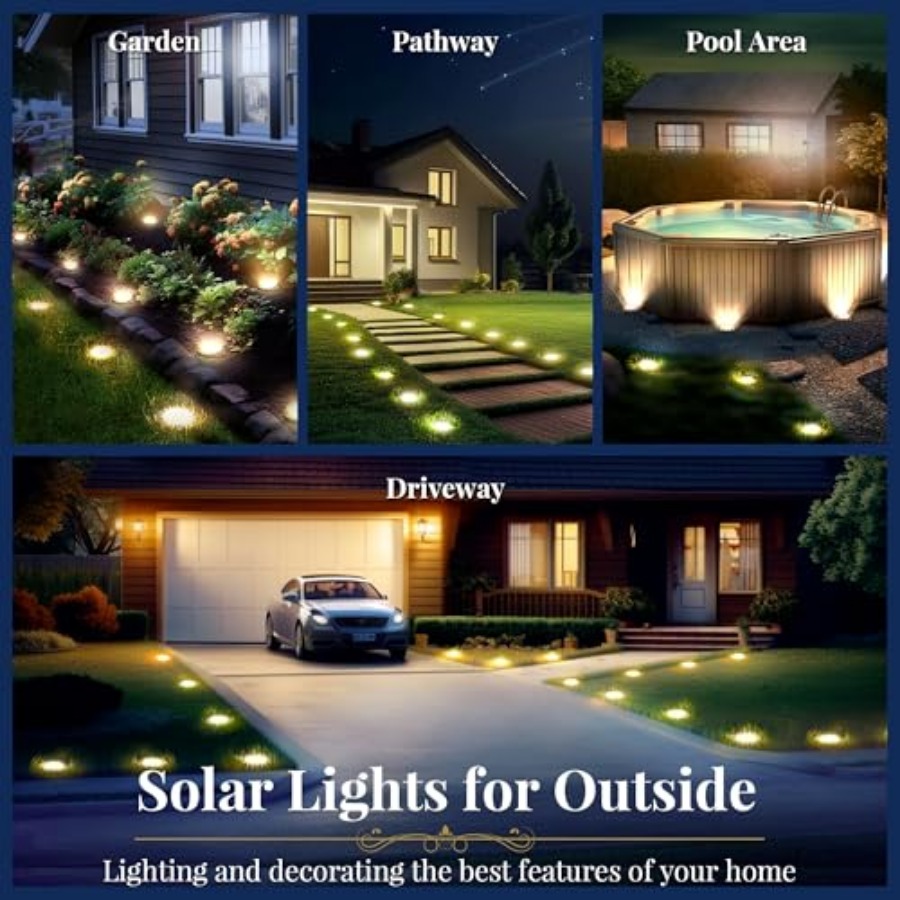 Lampu Taman Tenaga Surya Lampu - Outdoor Lighting For Patio ulasan dan harga