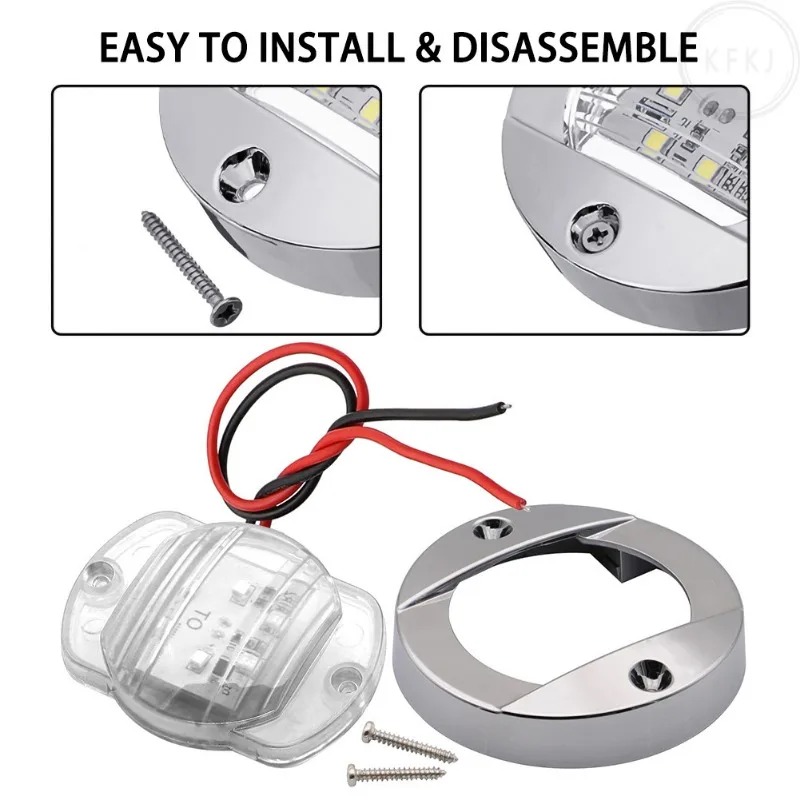Lampu Dek Kapal Navigasi 12V/2 - Deck Step Light ulasan dan harga