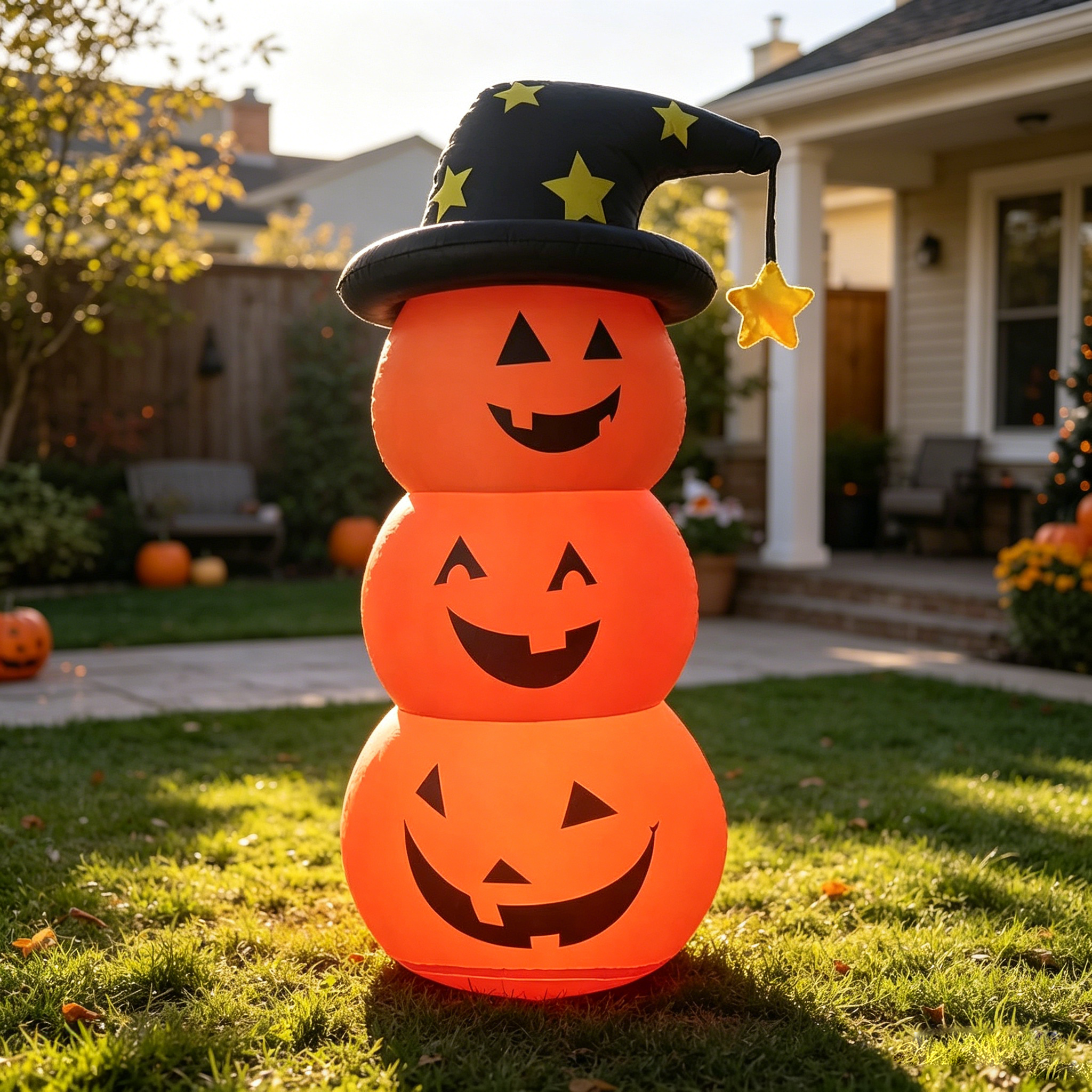 Boneka Labu Tiup PVC yang Meny - Outdoor Lighting Effects ulasan dan harga