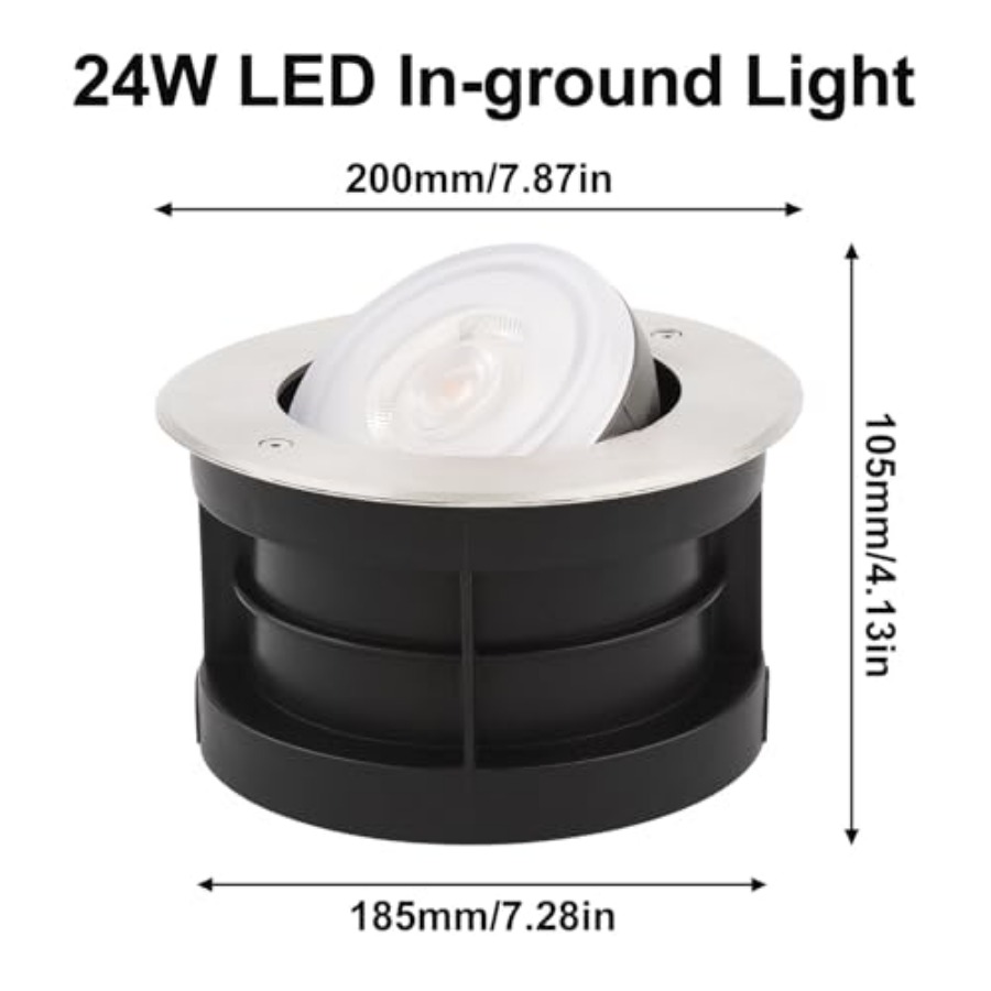 Lampu Taman LED Terpasang di T - Outdoor Lighting Ground Fixtures ulasan dan harga