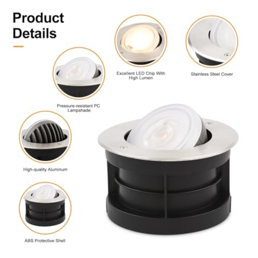 Lampu Taman LED Terpasang di T - Outdoor Lighting Ground Fixtures ulasan dan harga